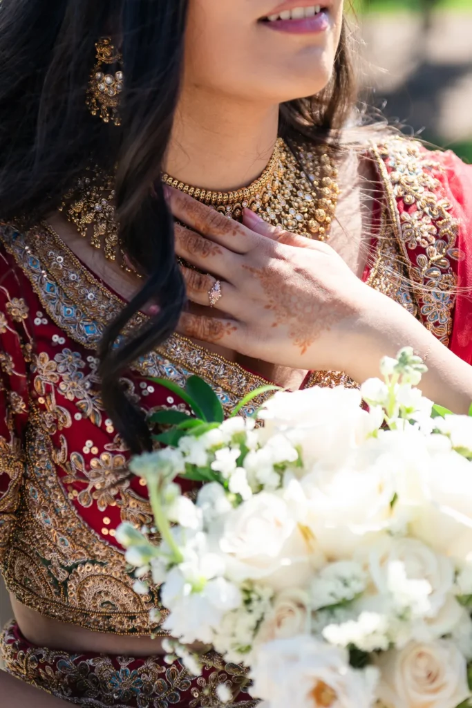 dundas valley golf curling club wedding photography indian lehenga 12