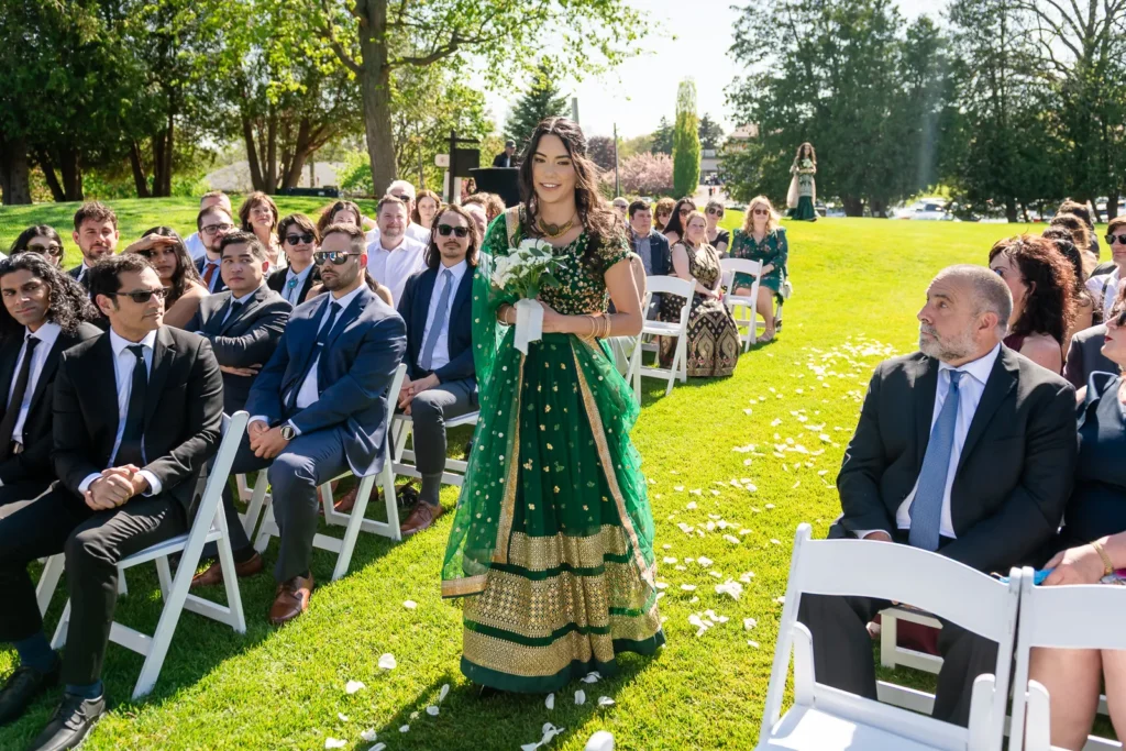 dundas valley golf curling club wedding photography indian lehenga 16