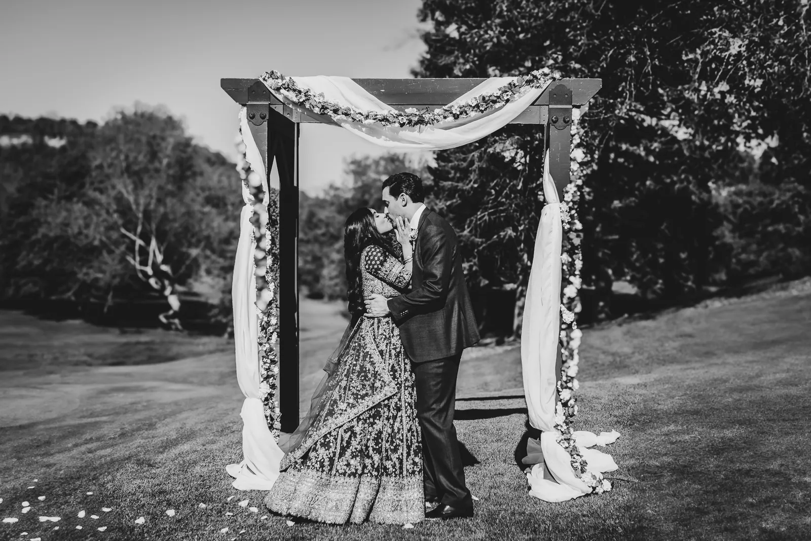 dundas valley golf curling club wedding photography indian lehenga 20
