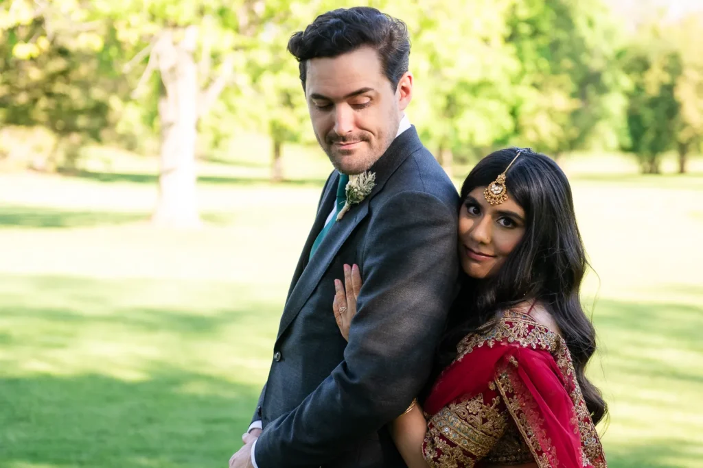 dundas valley golf curling club wedding photography indian lehenga 34