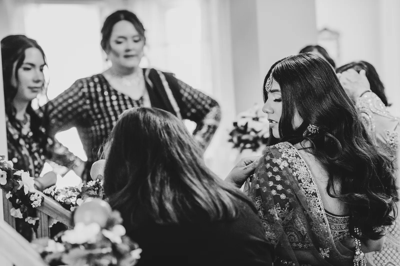 dundas valley golf curling club wedding photography indian lehenga 5