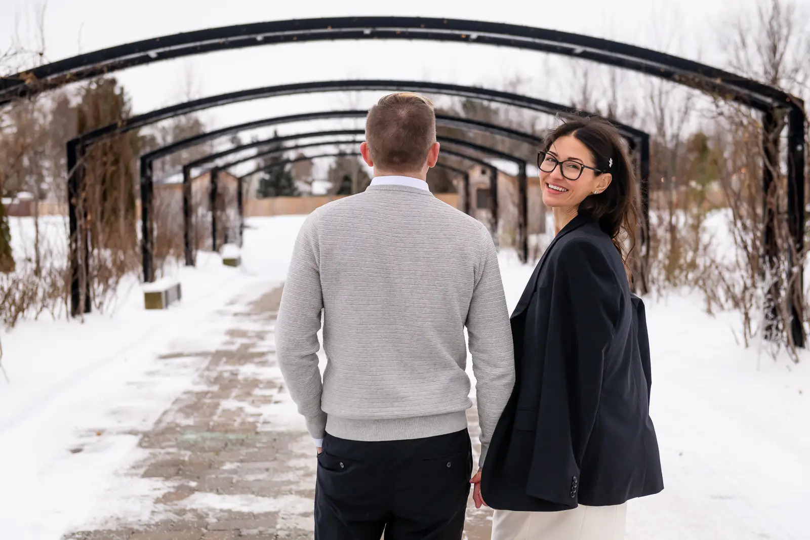 niagara on the lake pillar post wedding 3Feb2026 231 - An Intimate Winter Elopement at Pillar and Post | Andrea & Russell - Hamilton Wedding Photographer