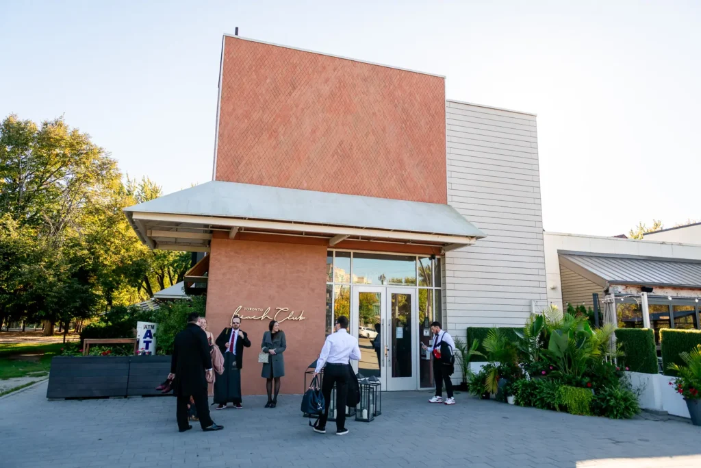 toronto beach club wedding photography 4 - A Toronto Beach Club wedding for the film buffs | Christina & CArlos - Hamilton Wedding Photographer