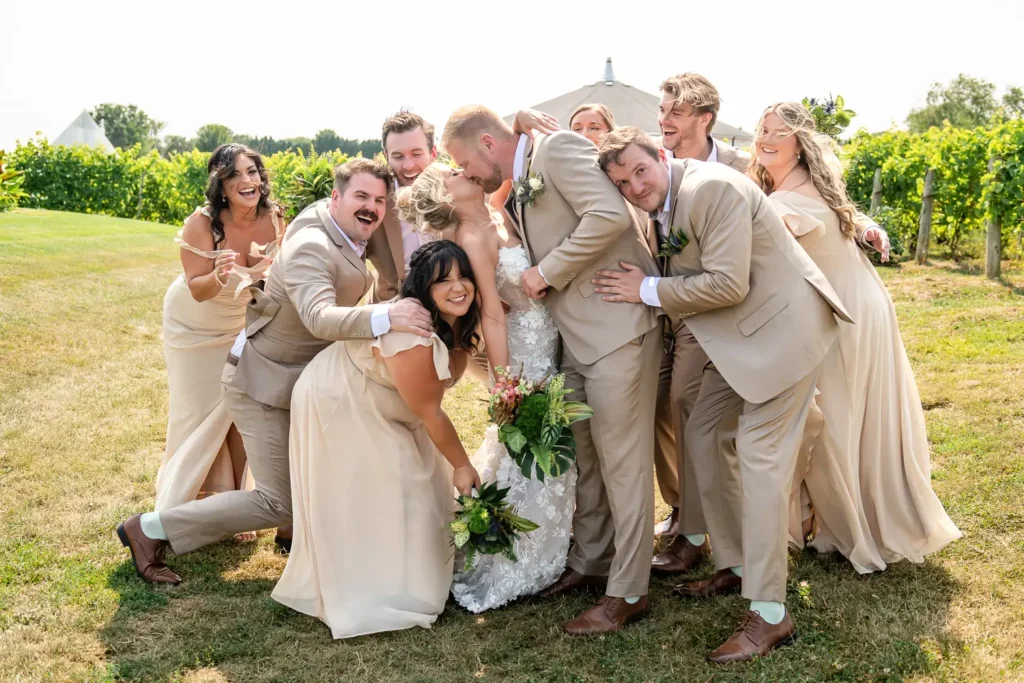 kerissa patrick waupoos estate winery picton wedding 99 - Kerissa & Patrick’s Wild Summer Wedding at Waupoos Estates Winery in Picton - Hamilton Wedding Photographer