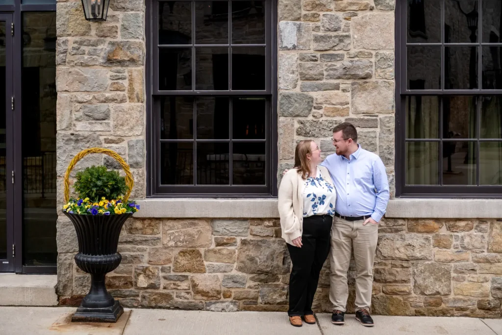 elora mill gorge engagement photos 1 - Leah & Jonah's Engagement Session in Elora | Elora Engagement Photographer - Hamilton Wedding Photographer
