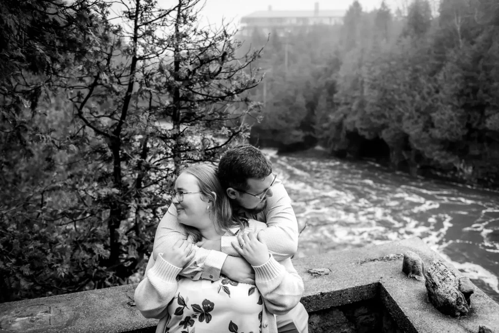 elora mill gorge engagement photos 53 - Leah & Jonah's Engagement Session in Elora | Elora Engagement Photographer - Hamilton Wedding Photographer