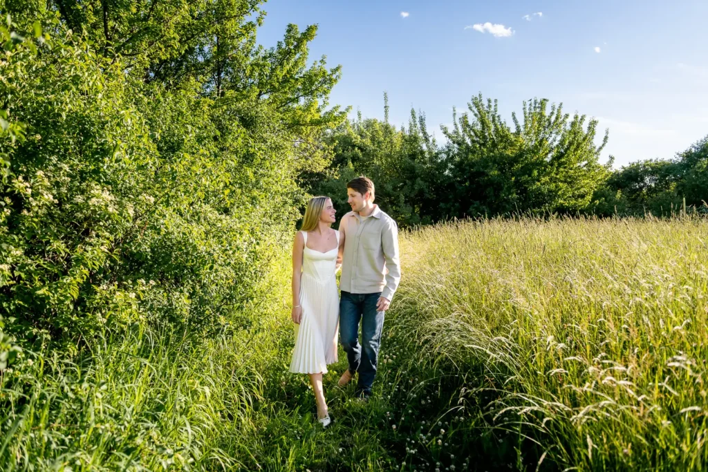 the ranch oakville engagement taylor blake 15 - Golden Hour Engagement Photos at The Ranch in Oakville | Blake & Taylor - Hamilton Wedding Photographer