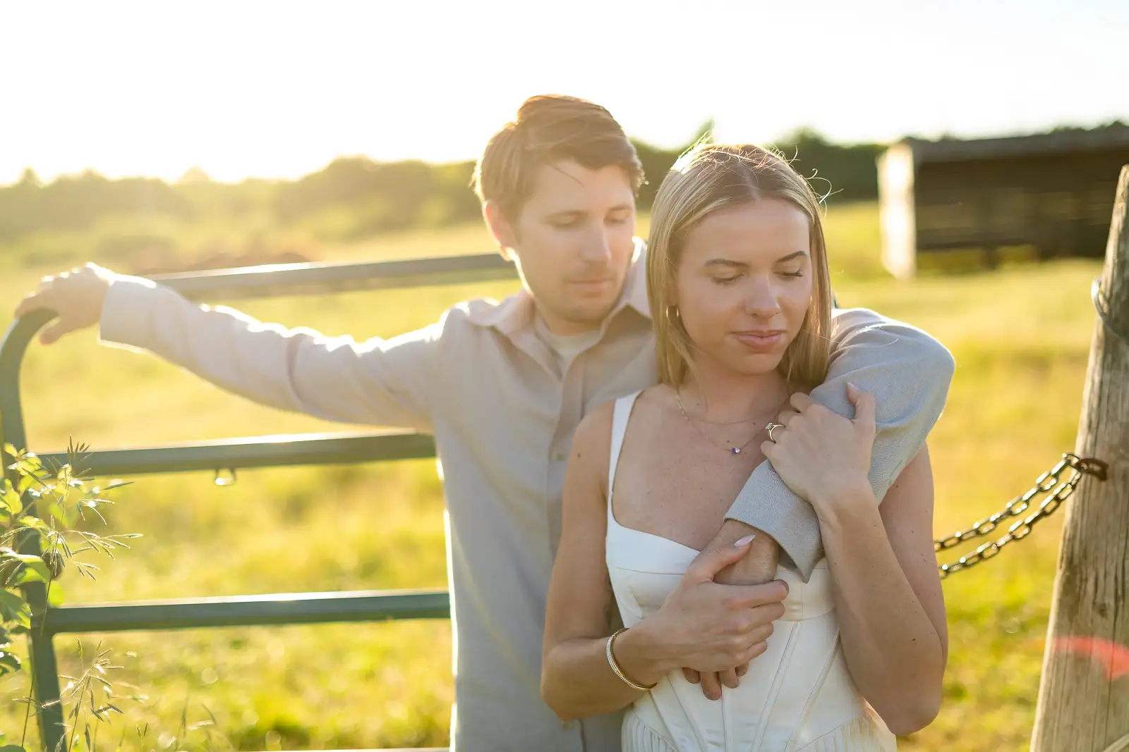the ranch oakville engagement taylor blake 52 - Golden Hour Engagement Photos at The Ranch in Oakville | Blake & Taylor - Hamilton Wedding Photographer