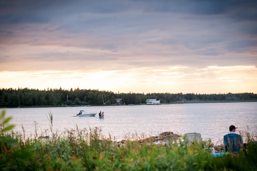 lake huron ontario josh kelsey surprise proposal 64 - A Boat Proposal on Lake Huron Near Wiarton | Josh & Kelsey's Surprise Engagement - Hamilton Wedding Photographer