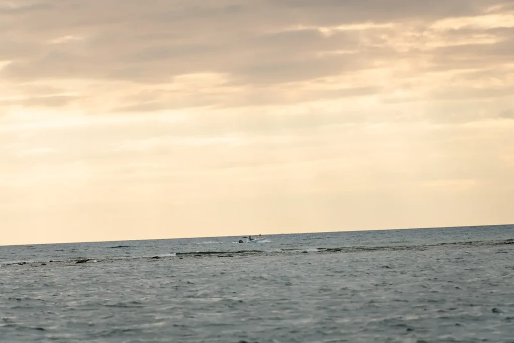 lake huron ontario josh kelsey surprise proposal 7 - A Boat Proposal on Lake Huron Near Wiarton | Josh & Kelsey's Surprise Engagement - Hamilton Wedding Photographer