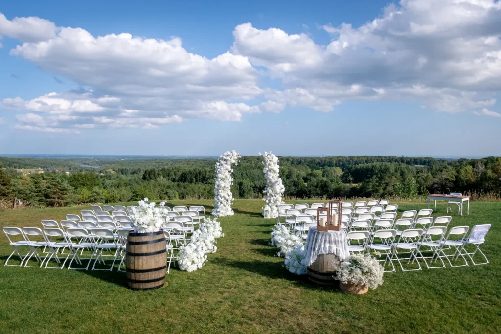 trail hub uxbridge ontario wedding janet max 77 - Janet & Max’s Trail Hub Uxbridge Wedding | A Scenic Outdoor Celebration Overlooking the Valley - Hamilton Wedding Photographer